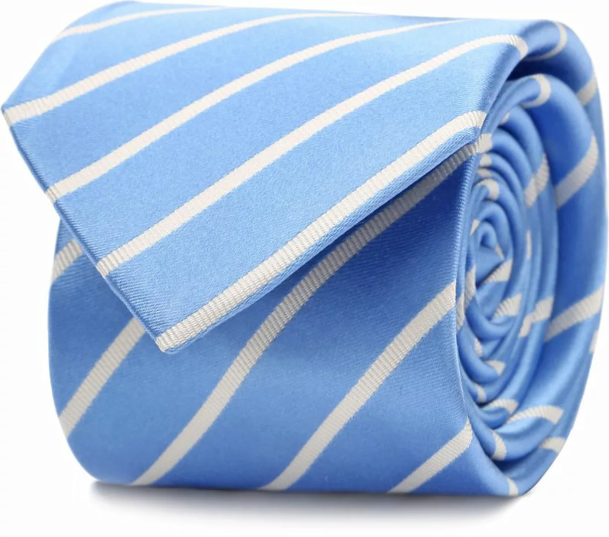 Suitable Krawatte Seide Streif Blau - günstig online kaufen