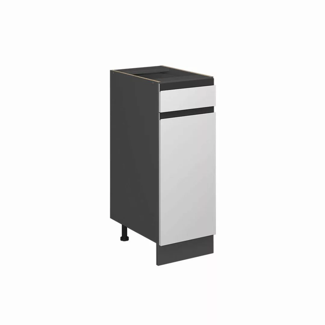 Vicco Unterschrank R-Line, Weiß/Anthrazit, 30 cm günstig online kaufen