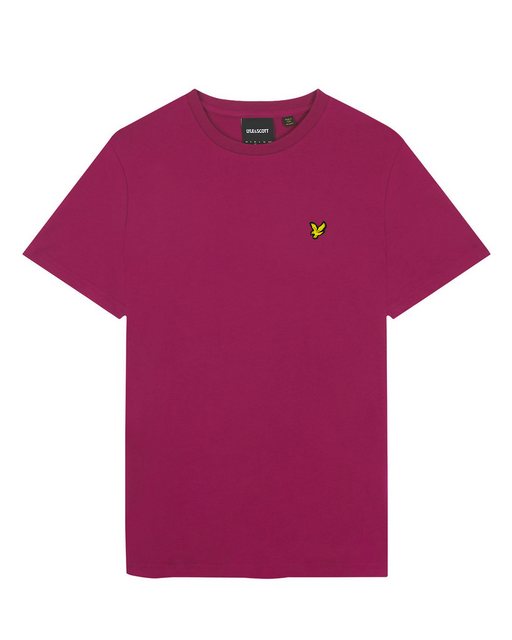 Lyle & Scott T-Shirt Aus 100% Baumwolle Gerader Schnitt günstig online kaufen