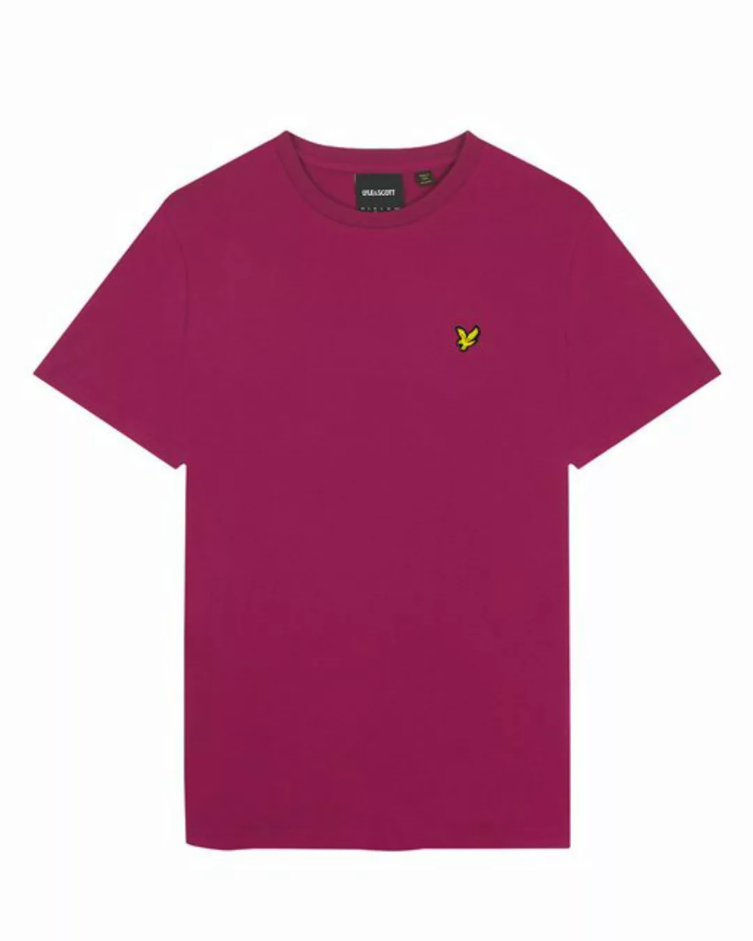 Lyle & Scott T-Shirt Aus 100% Baumwolle Gerader Schnitt günstig online kaufen