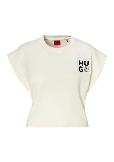 HUGO Shirttop DAIZY_TOP mit Logostickerei günstig online kaufen