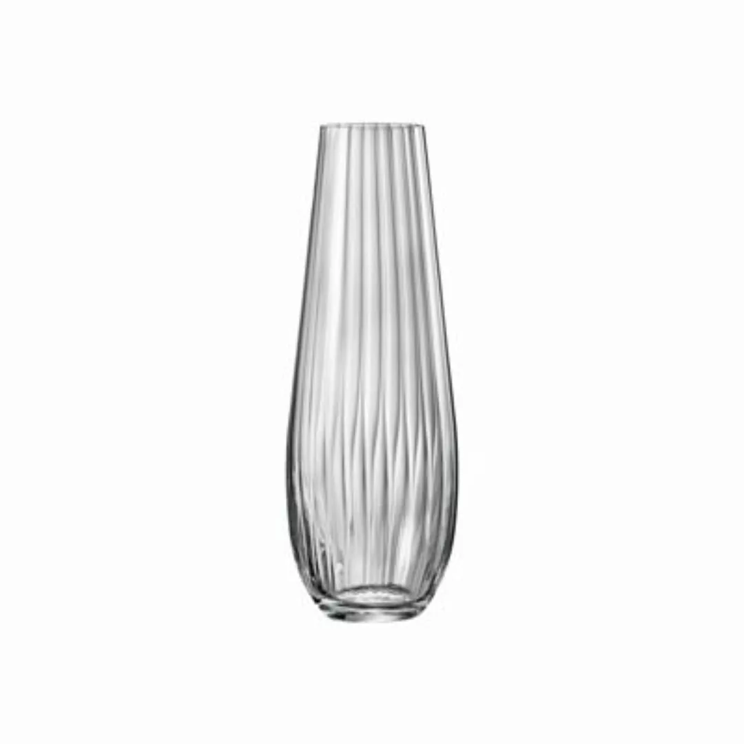 BOHEMIA Selection WATERFALL Vase 34 cm Vasen transparent günstig online kaufen
