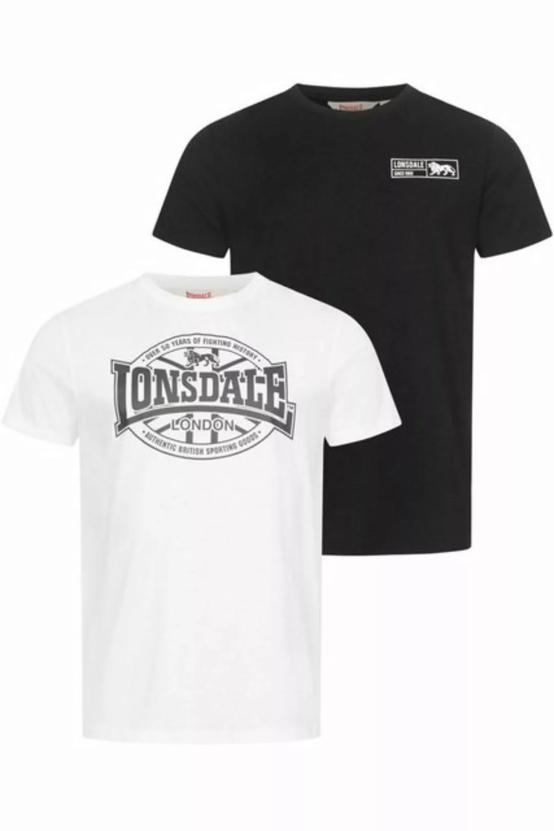 Lonsdale T-Shirt CLONKEEN (Packung, 2-tlg., 2-er Pack) günstig online kaufen