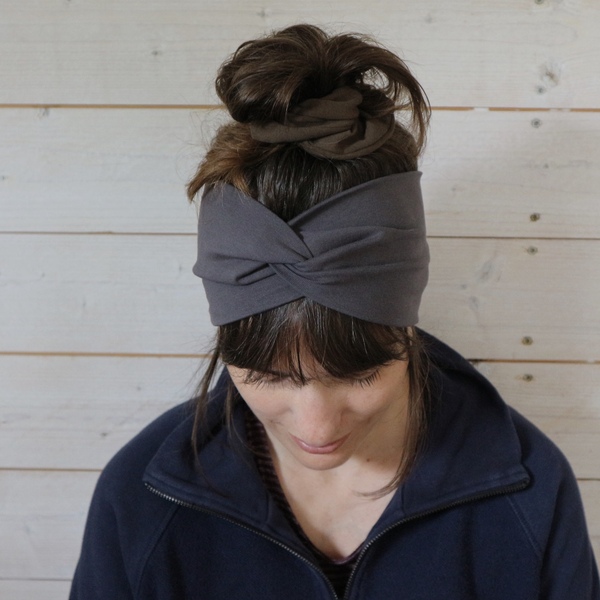 Veganes Denkefair Stirnband Unifarben Jersey günstig online kaufen