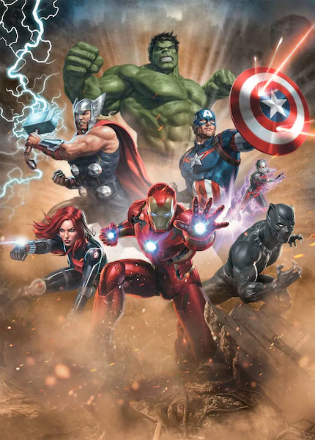 Komar Vliestapete »Avengers Superpower« günstig online kaufen