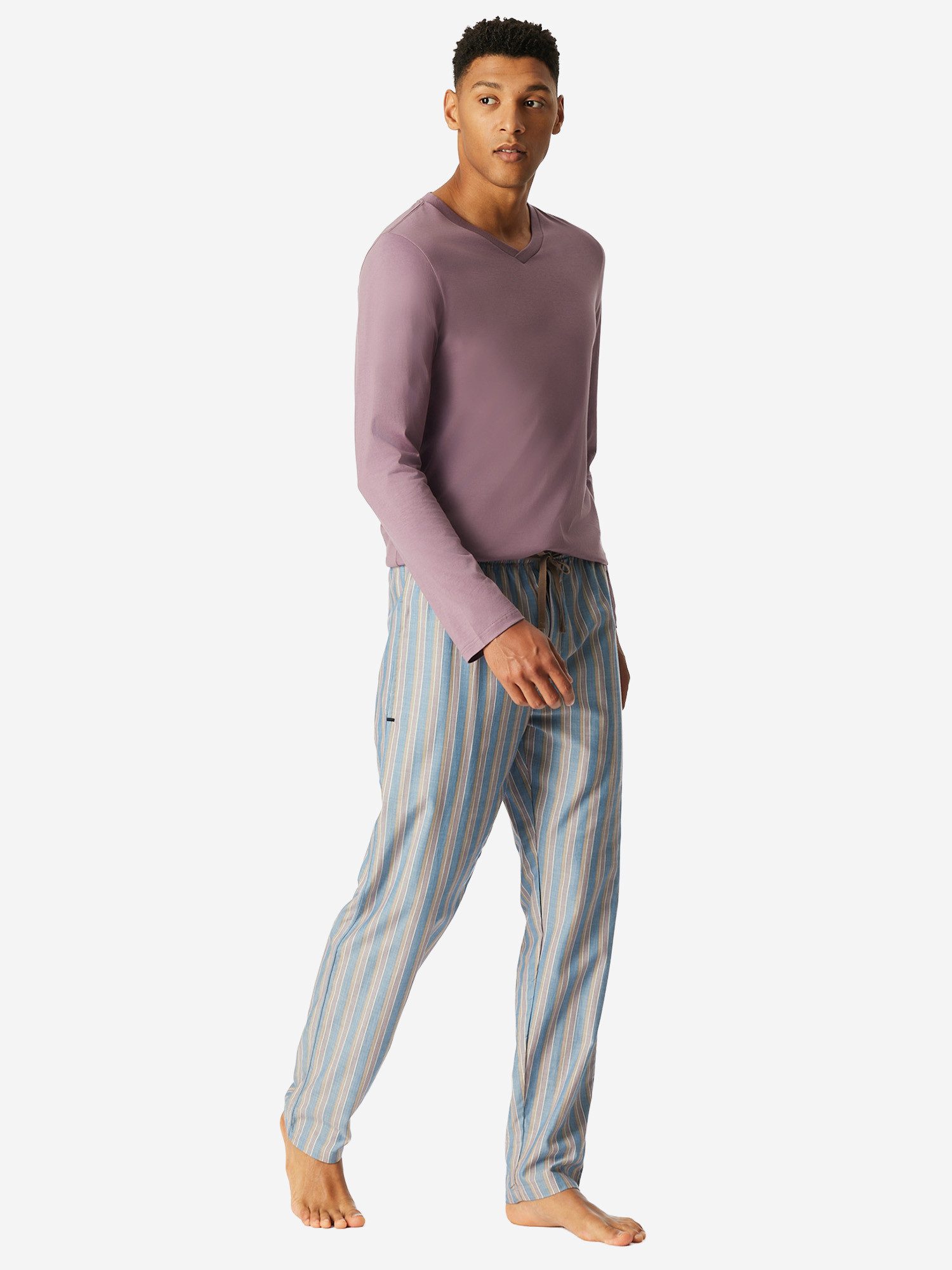 Schiesser Pyjamahose Mix Relax schlaf-hose pyjama günstig online kaufen