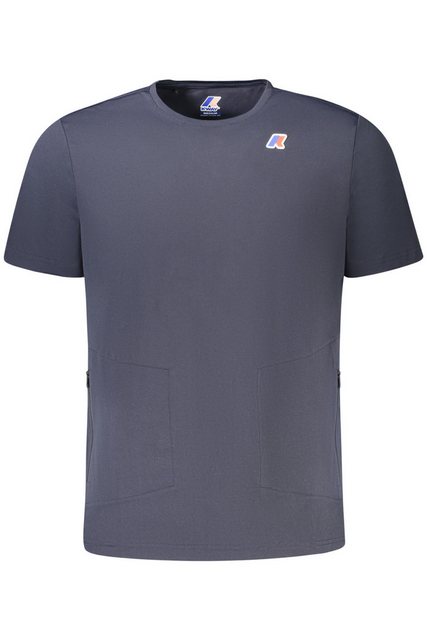 K-Way T-Shirt Herren Kurzarm T-Shirt Blau mit günstig online kaufen