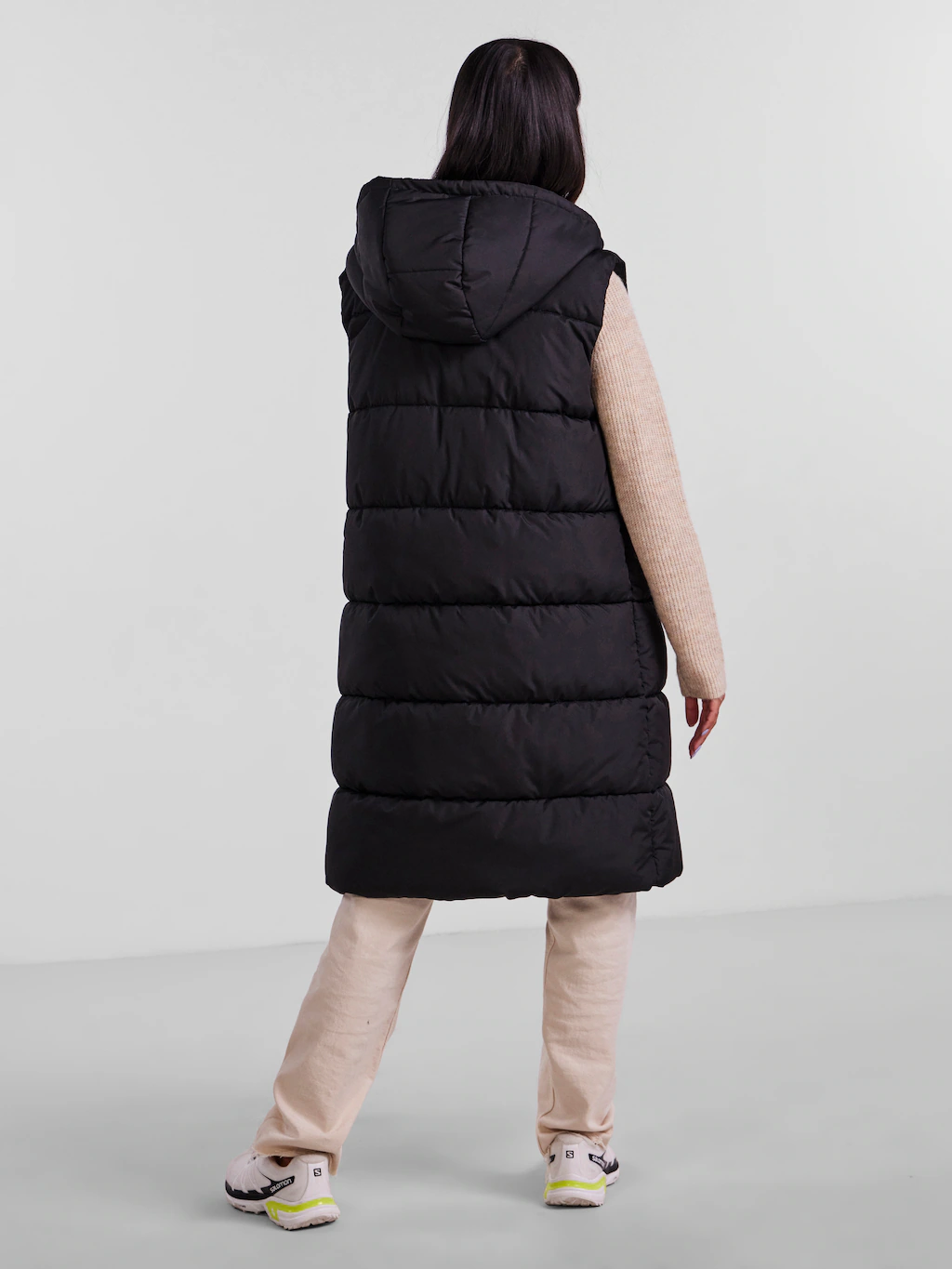 pieces Steppweste "PCBEE NEW LONG PUFFER VEST NOOS BC" günstig online kaufen