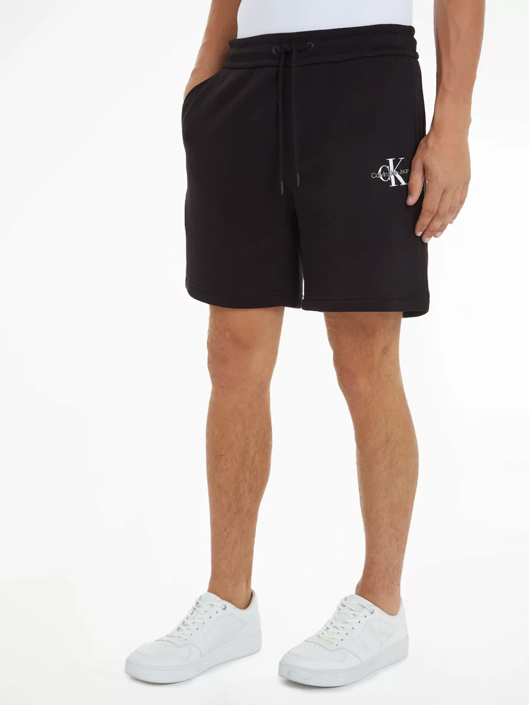 Calvin Klein Jeans Sweatshorts MONOLOGO SHORT mit Calvin Klein Logo-Badge günstig online kaufen