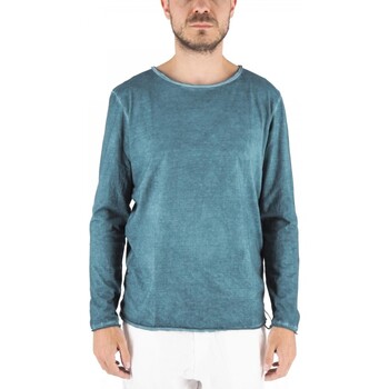 Never Enough  T-Shirts & Poloshirts Blaues Steel-Langarm-T-Shirt günstig online kaufen
