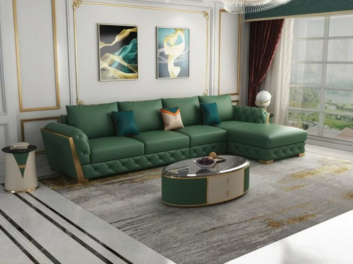 JVmoebel Ecksofa Ecksofa L-Form Garnitur Design Modern Sofas Couch, Made in günstig online kaufen