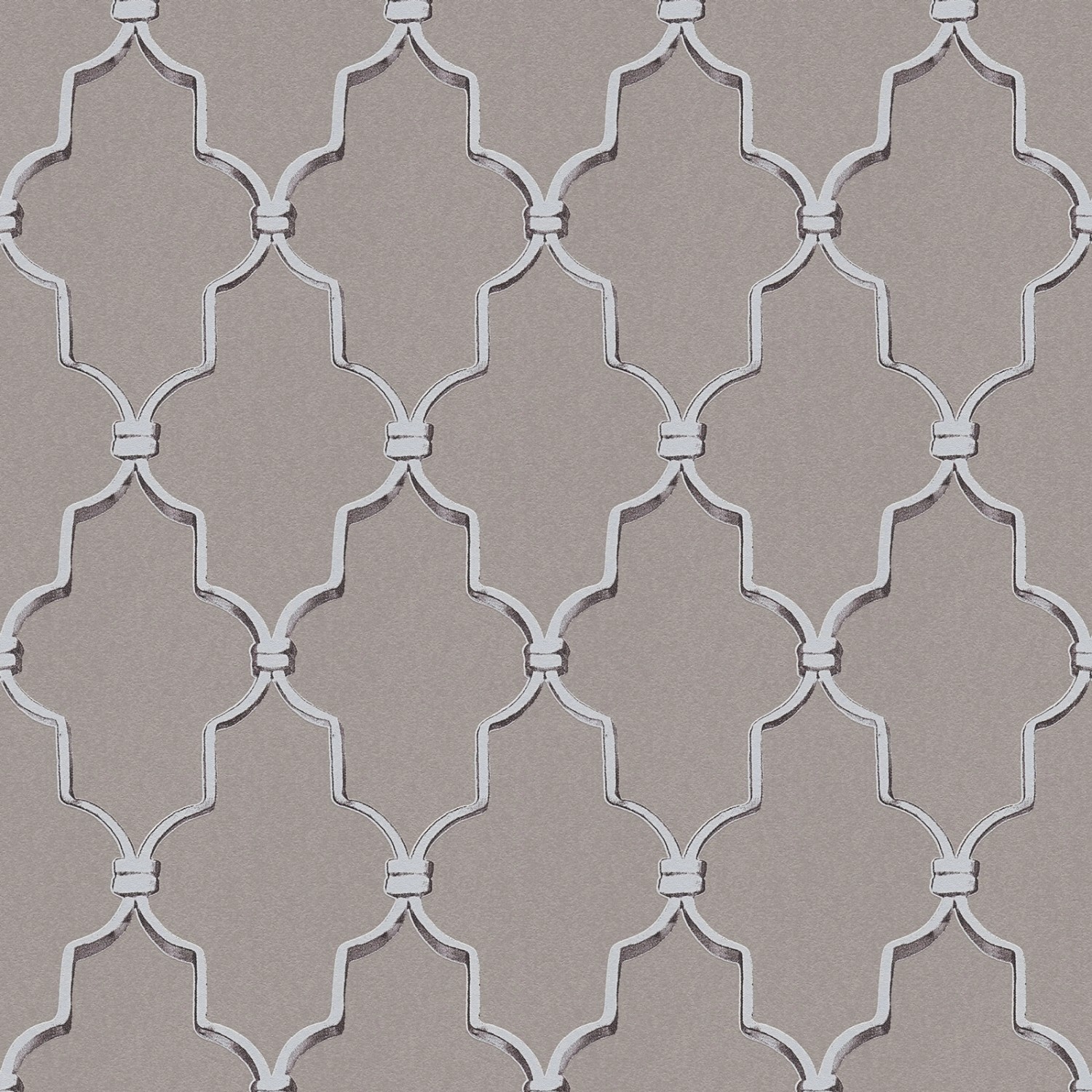 Bricoflor Orient Tapete Modern Elegante Vliestapete Orientalisch in Dunkelg günstig online kaufen