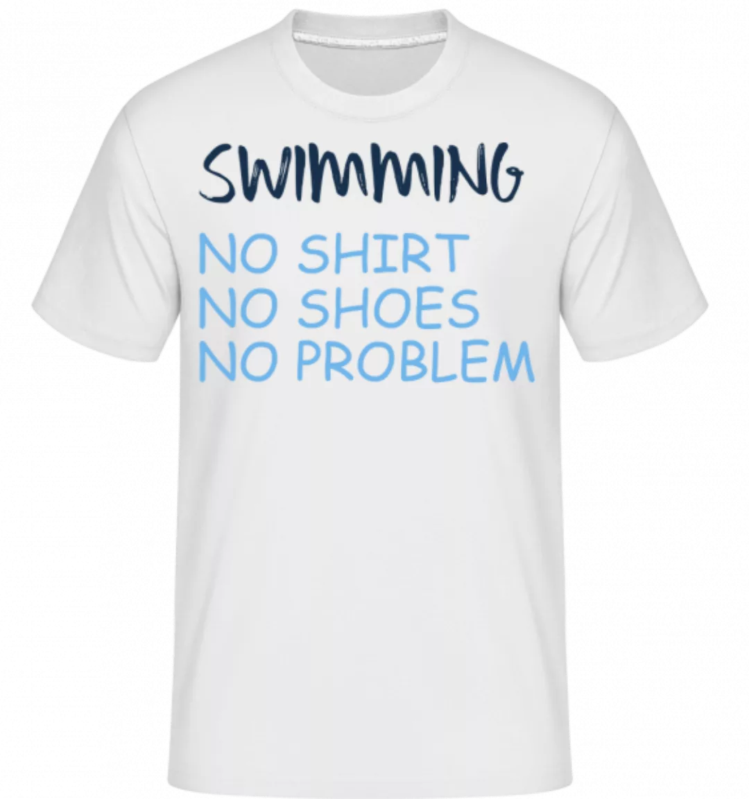 Swimming No Problems · Shirtinator Männer T-Shirt günstig online kaufen