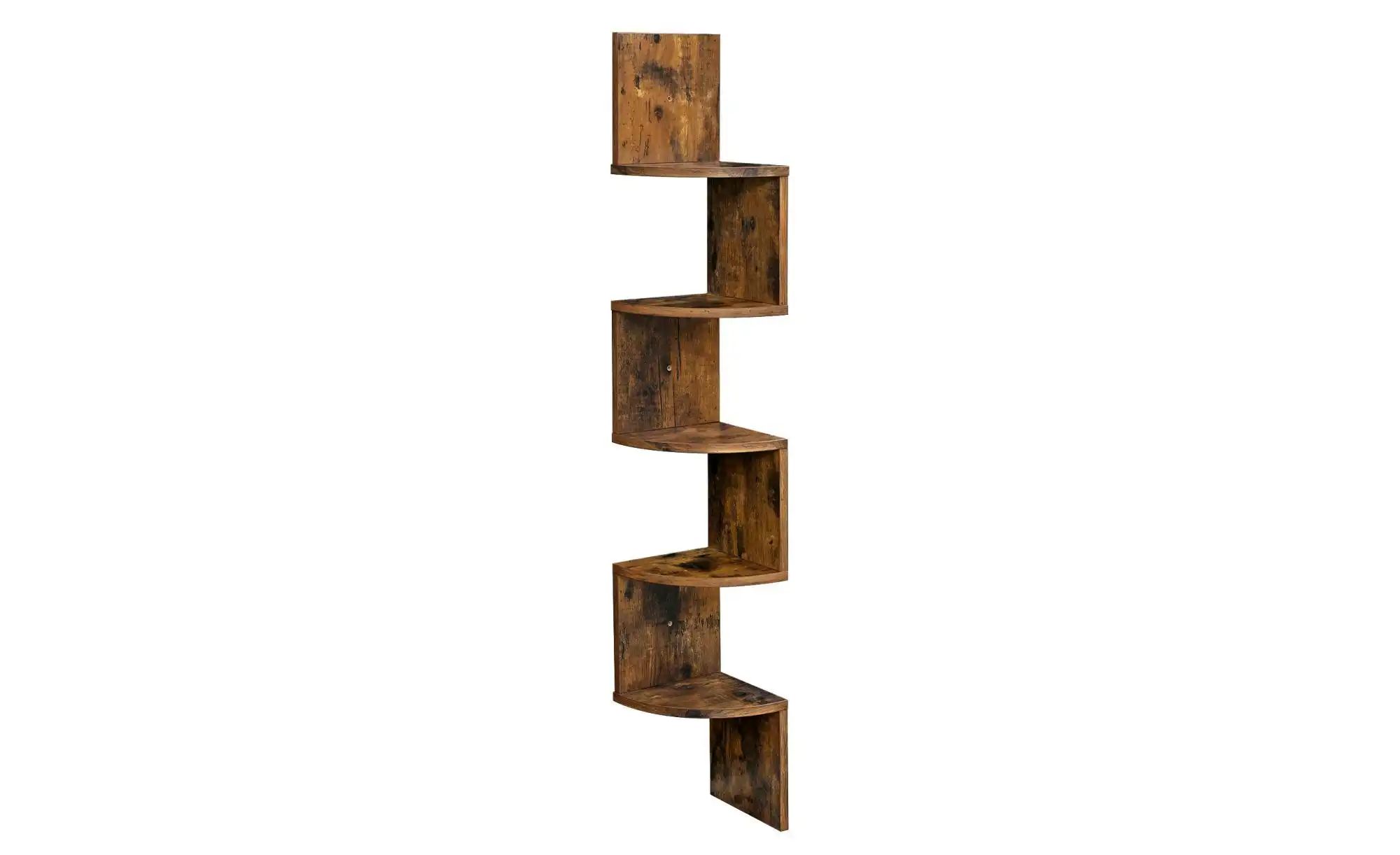 Wandregal  Koni ¦ braun ¦ Maße (cm): B: 20 H: 126 Regale > Bücherregale - H günstig online kaufen