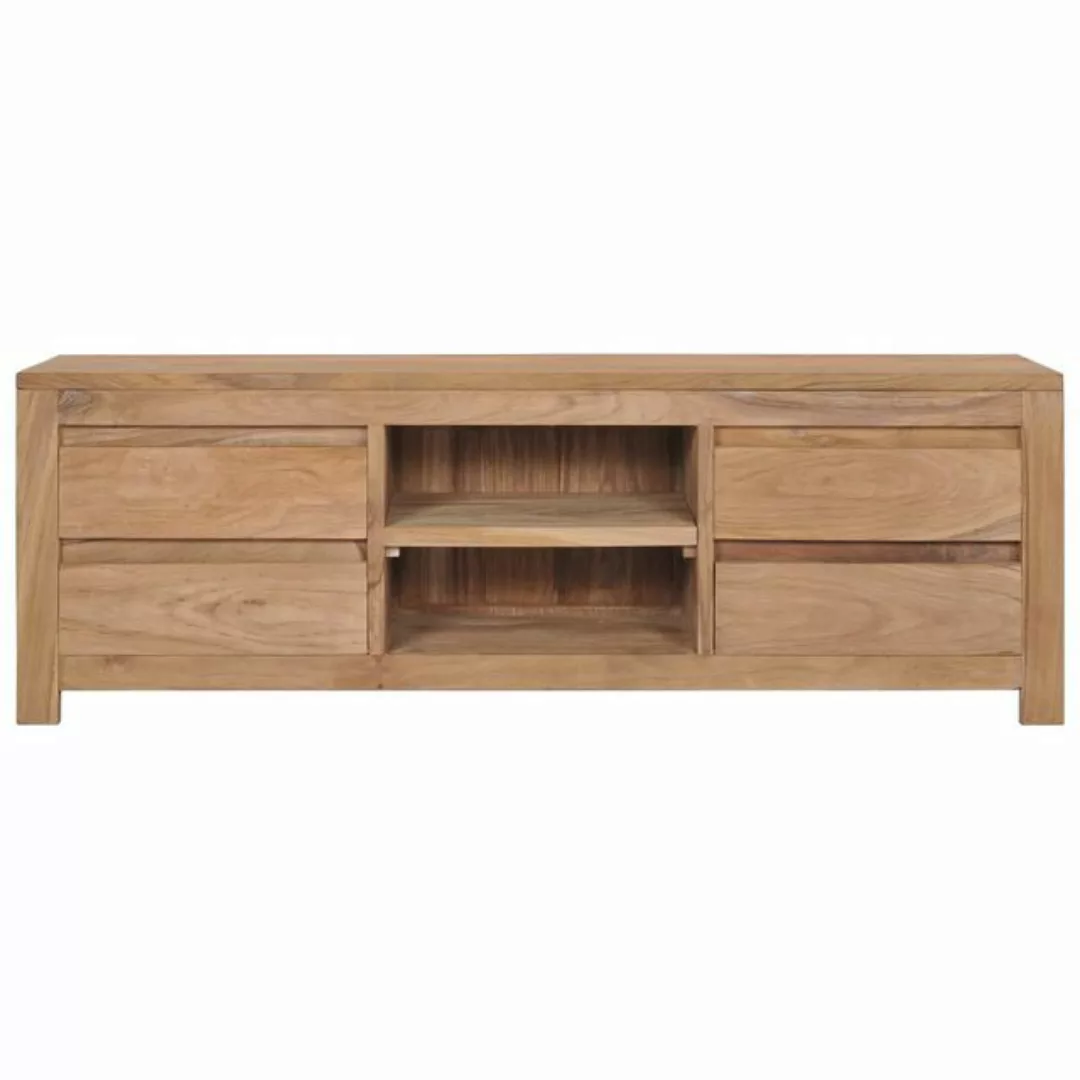 Tv-schrank 120×30×40 Cm Massivholz Teak günstig online kaufen