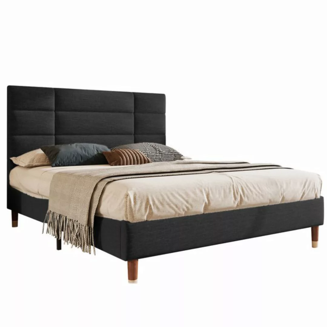 MODFU Polsterbett Doppelbett Bett Funktionsbett Massivholzbett Holzbett (mi günstig online kaufen