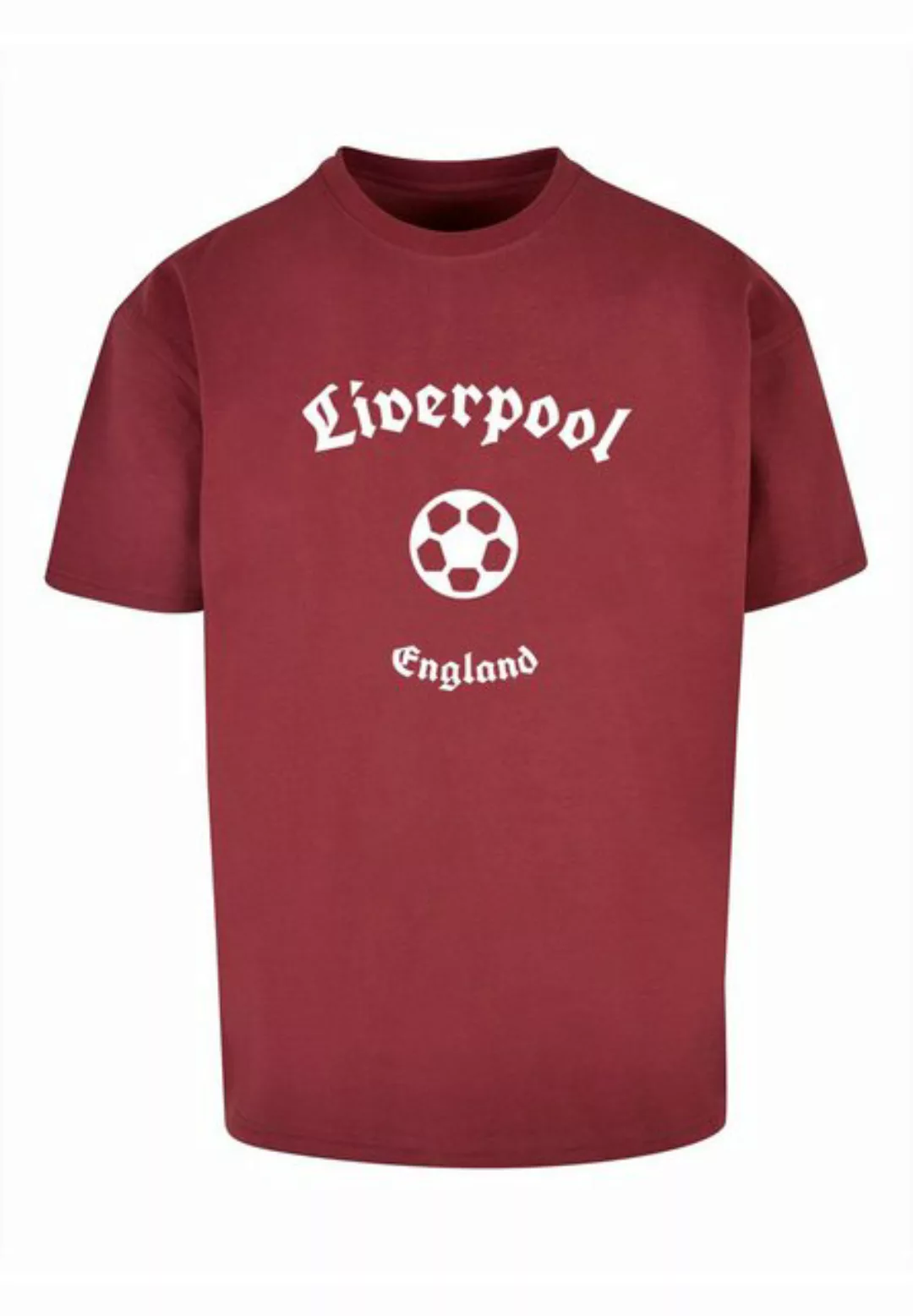 Merchcode T-Shirt Merchcode Herren Liverpool X Heavy Oversize Tee-BY102 (1- günstig online kaufen