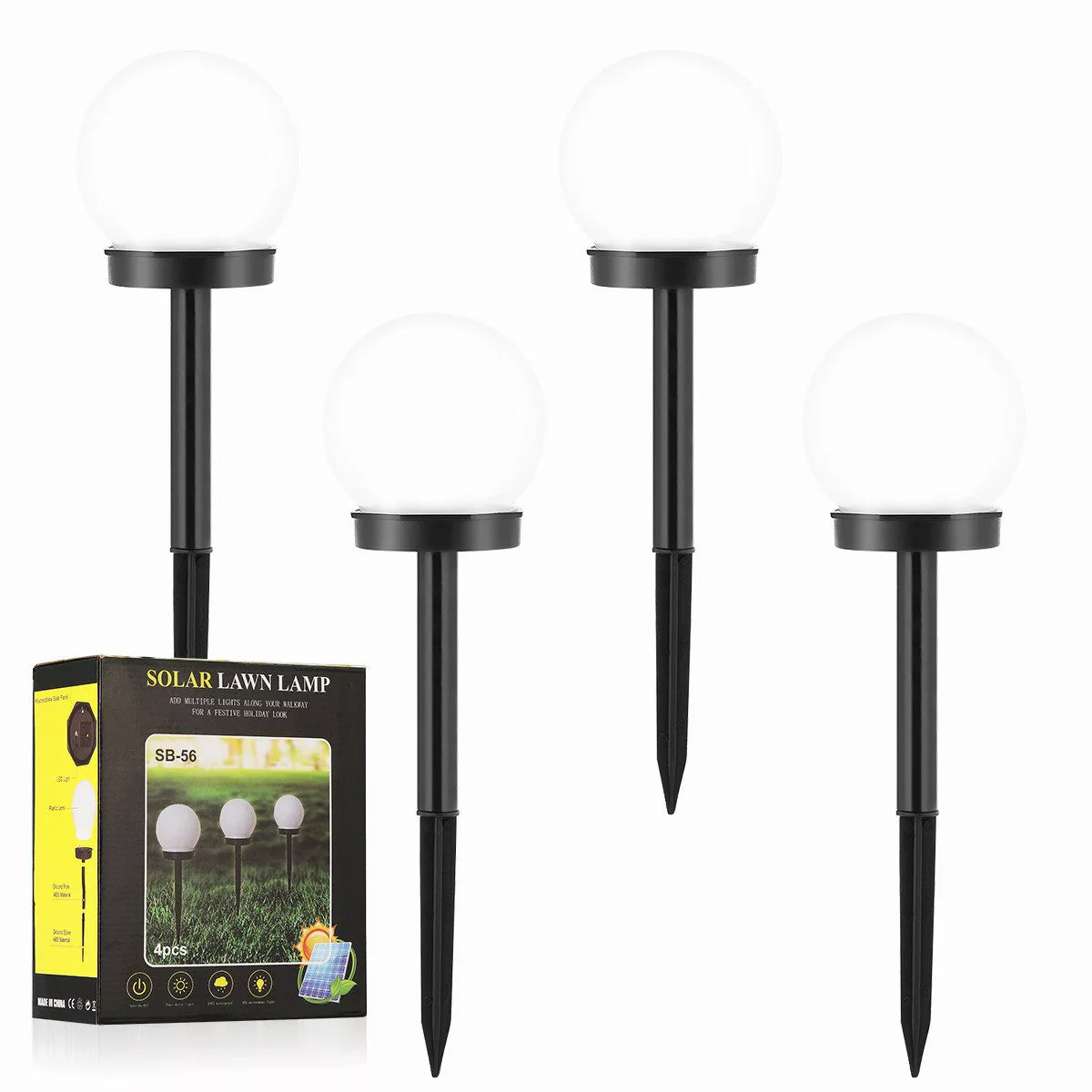 WILGOON LED Solarleuchte Solar Gartenleuchte wasserdicht günstig online kaufen