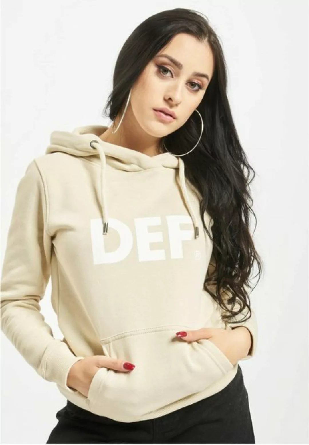 DEF Kapuzenpullover "DEF Damen DEF Hoody Wheat" günstig online kaufen