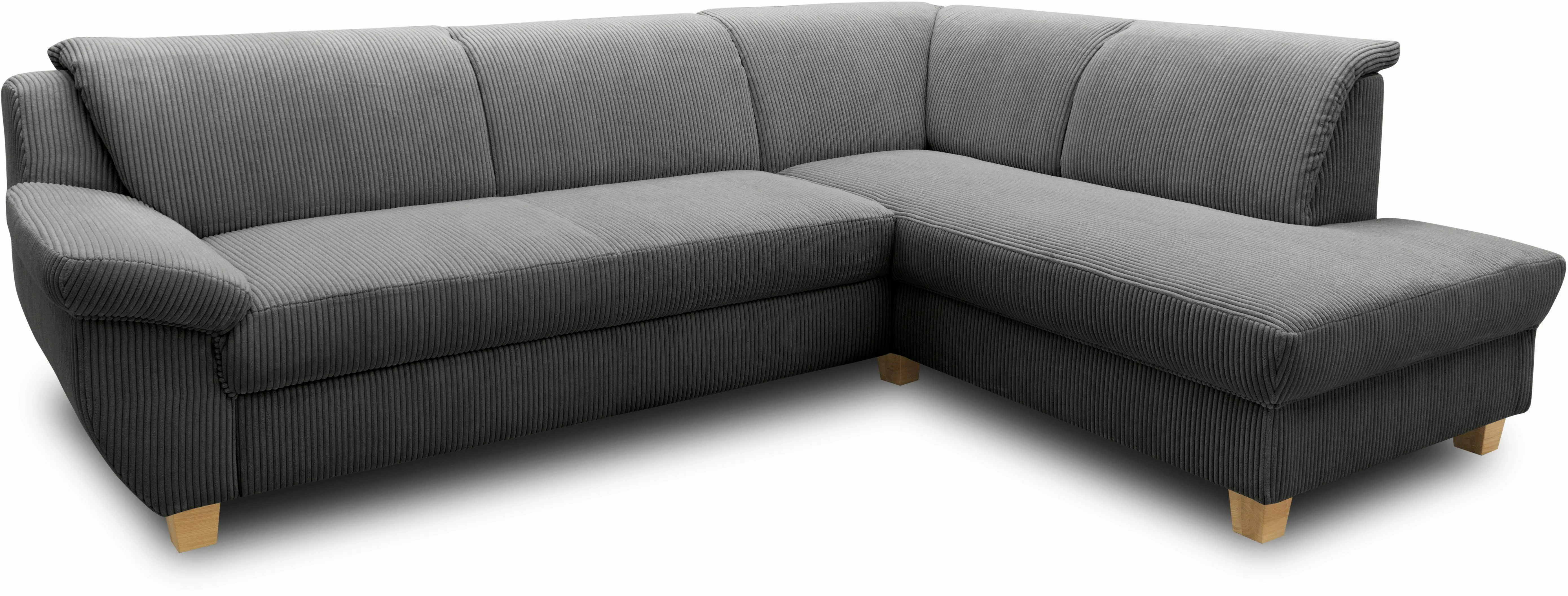 Home affaire Ecksofa "Yesterday zeitlos und elegant, bequeme Armlehnen, L-F günstig online kaufen