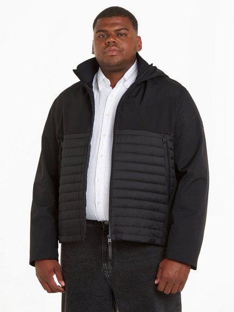 Calvin Klein Big&Tall Outdoorjacke BT_QUILTED MIX MEDIA JACKET HOOD günstig online kaufen