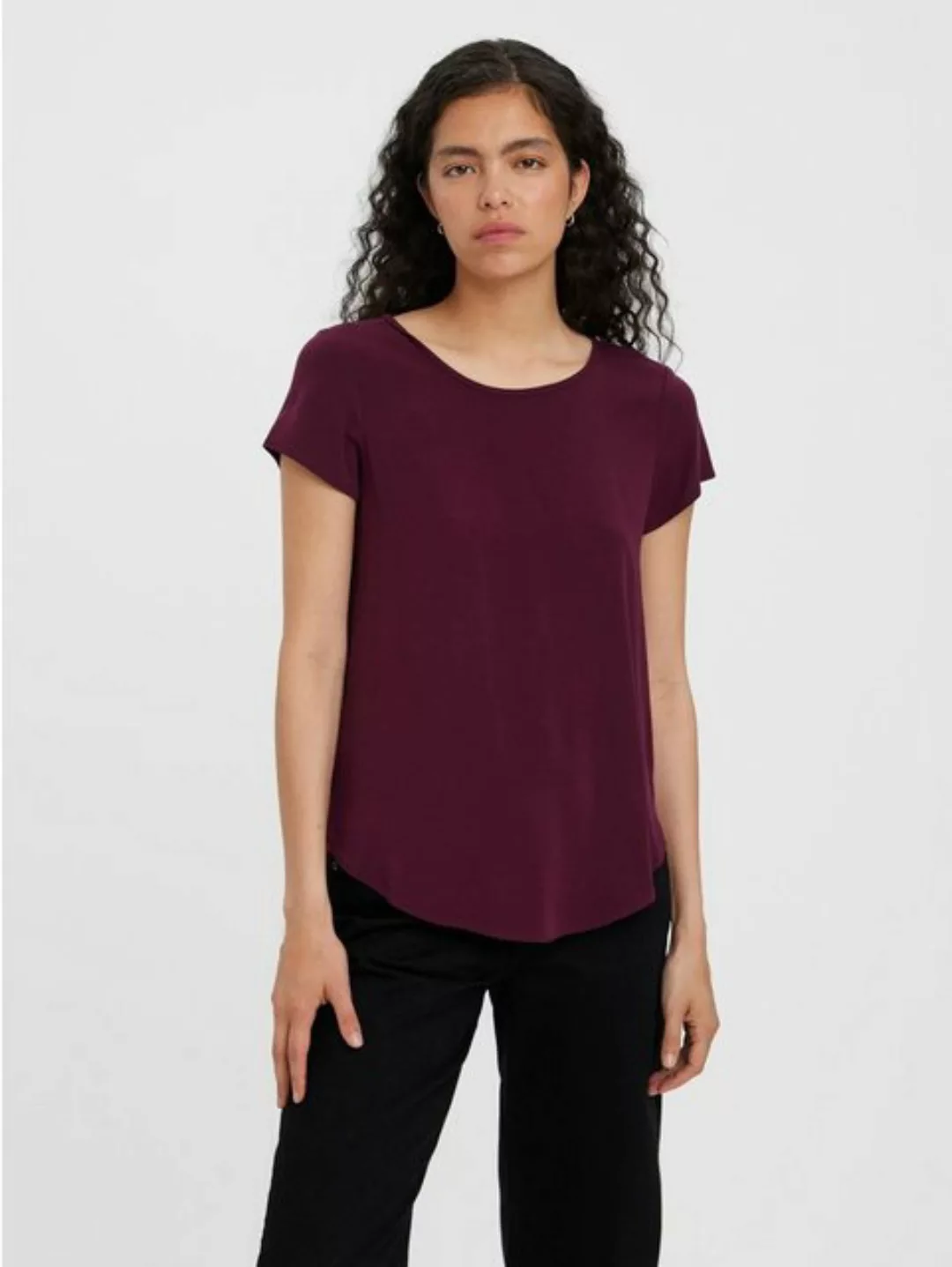 Vero Moda Damen T-Shirt VMBECCA - Regular Fit günstig online kaufen