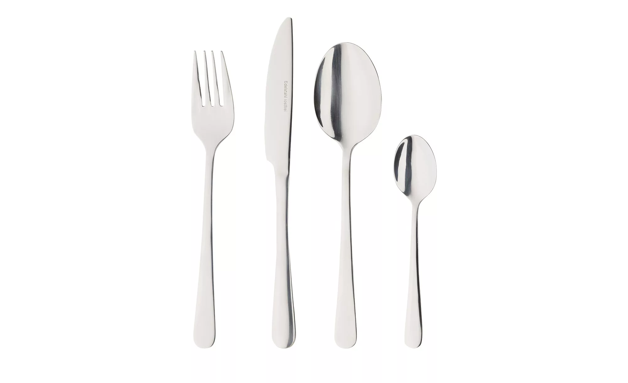 for friends Besteckset, 24-teilig  709 ¦ silber ¦ Edelstahl Besteck > Beste günstig online kaufen