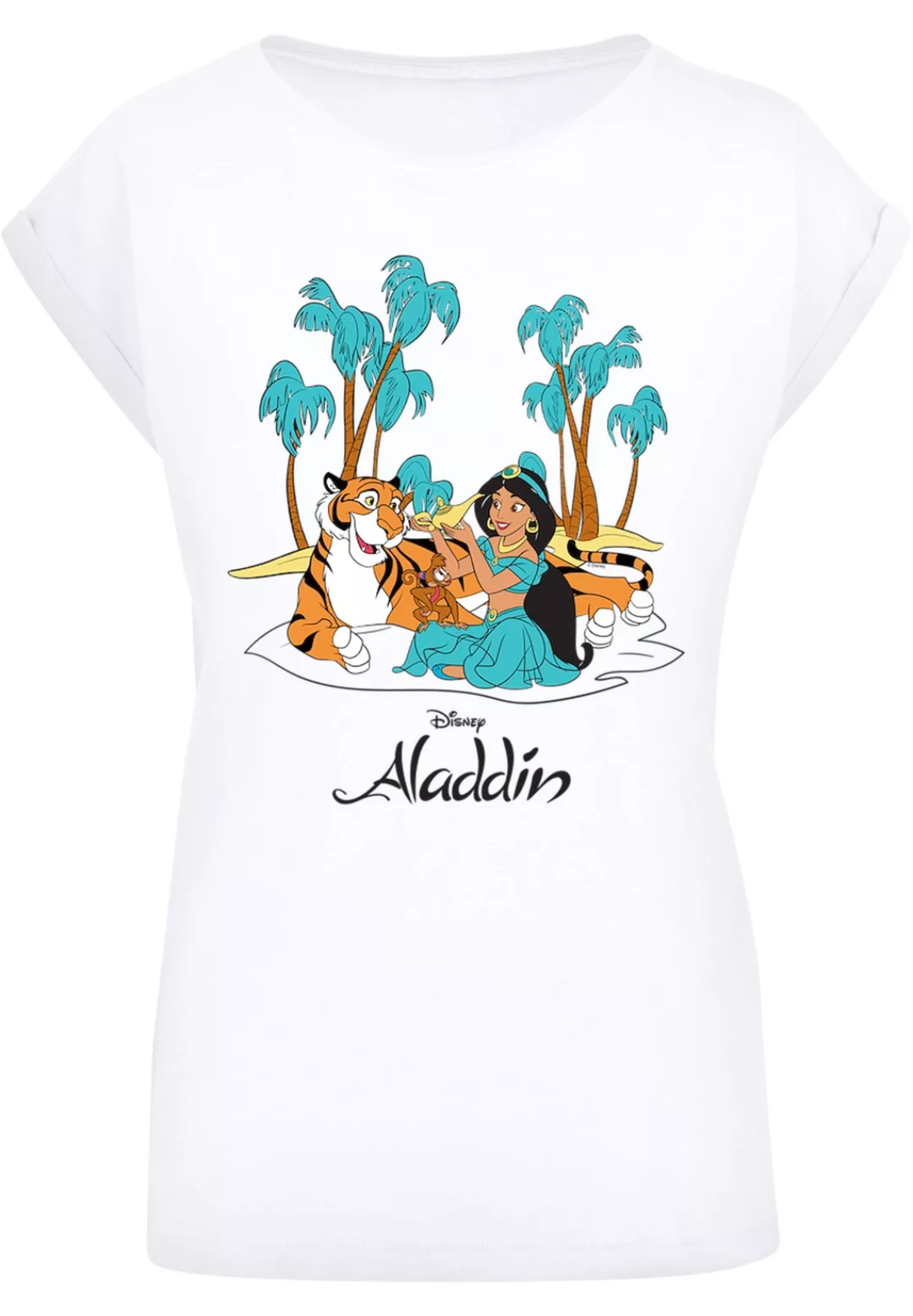 F4NT4STIC T-Shirt "Aladdin Jasmine Abu Rajah Beach", Print günstig online kaufen