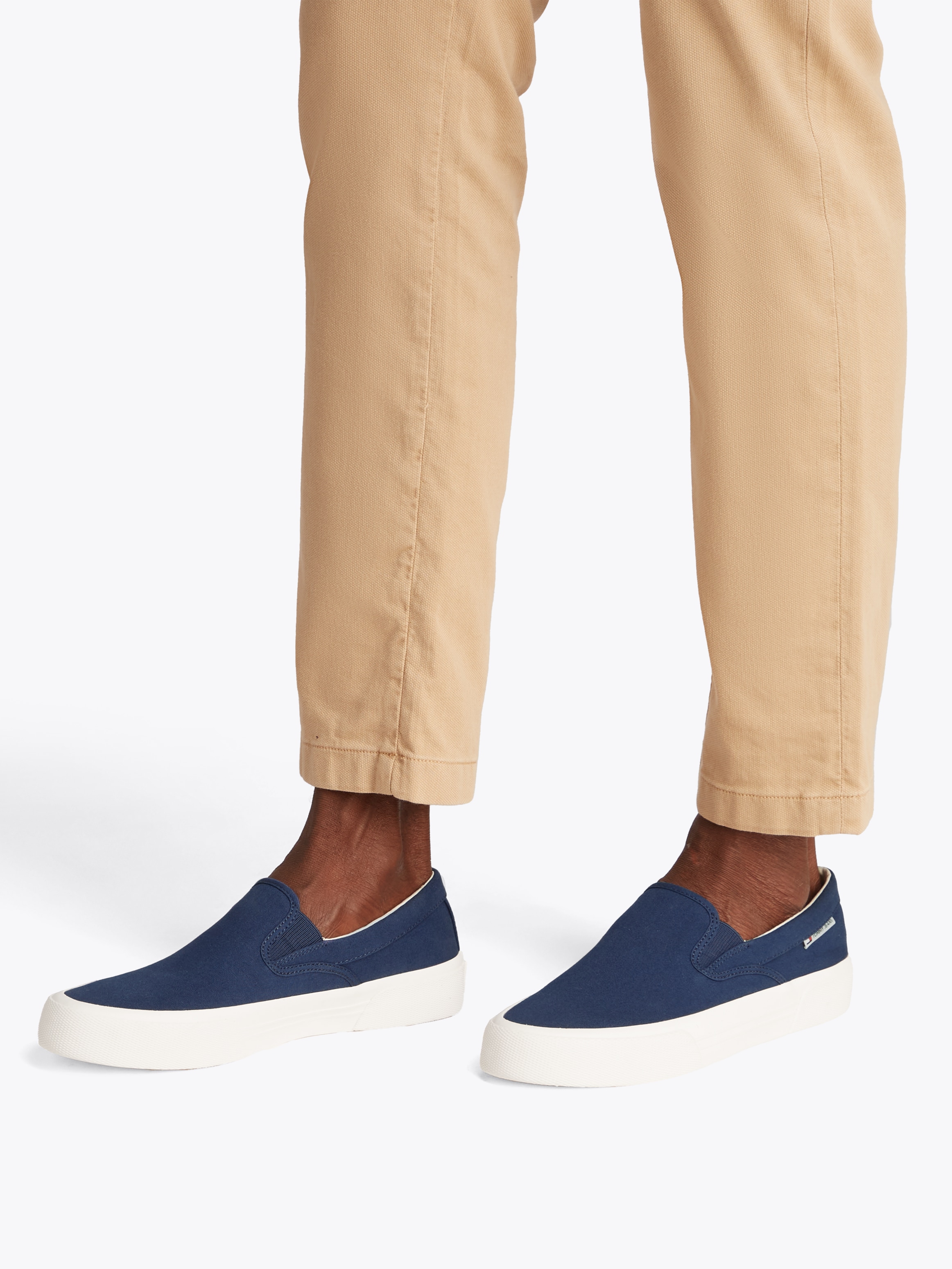 Tommy Jeans Slip-On Sneaker "TJM SLIP ON CANVAS COLOR", Freizeitschuh, Halb günstig online kaufen