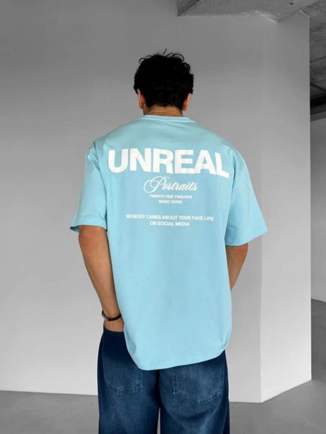 Abluka T-Shirt OVERSIZE UNREAL T-SHIRT günstig online kaufen