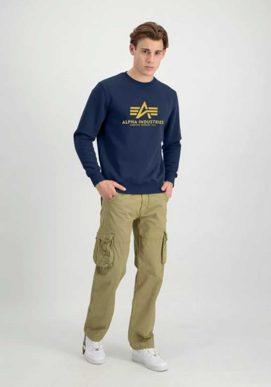 Alpha Industries Sweater Alpha Industries Men - Sweatshirts Basic Sweater günstig online kaufen