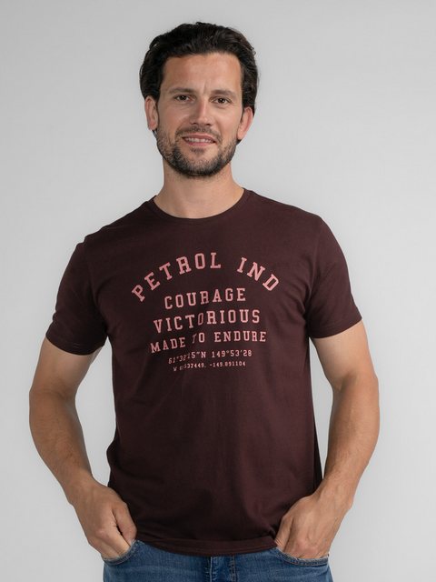 Petrol Industries T-Shirt T-Shirt mit Aufdruck Castner günstig online kaufen