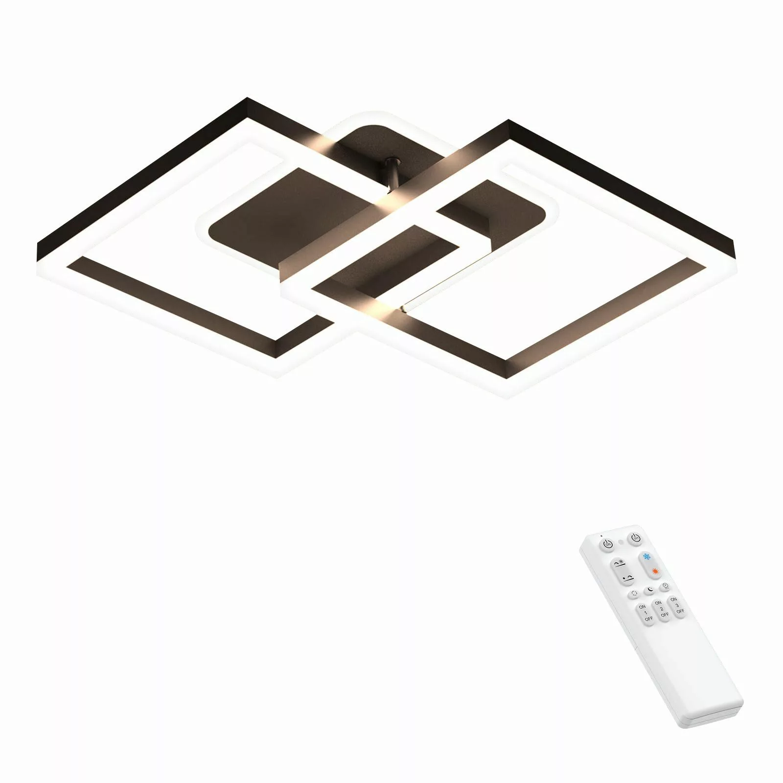 Auralum Deckenleuchte LED Decken-Lampe Dimmbar Wohnzimmer günstig online kaufen