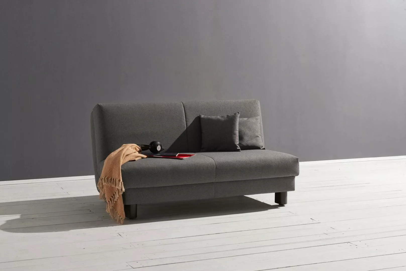 ell + ell Schlafsofa Enny, Liegefläche Breite 155 cm, Liegehöhe 45 cm, Füße günstig online kaufen