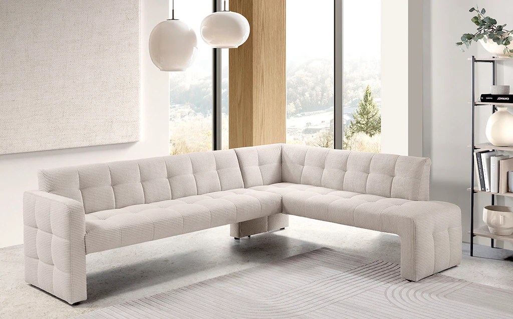 exxpo - sofa fashion Essbank "Barista, bequem und elegant, hohe Bodenfreihe günstig online kaufen