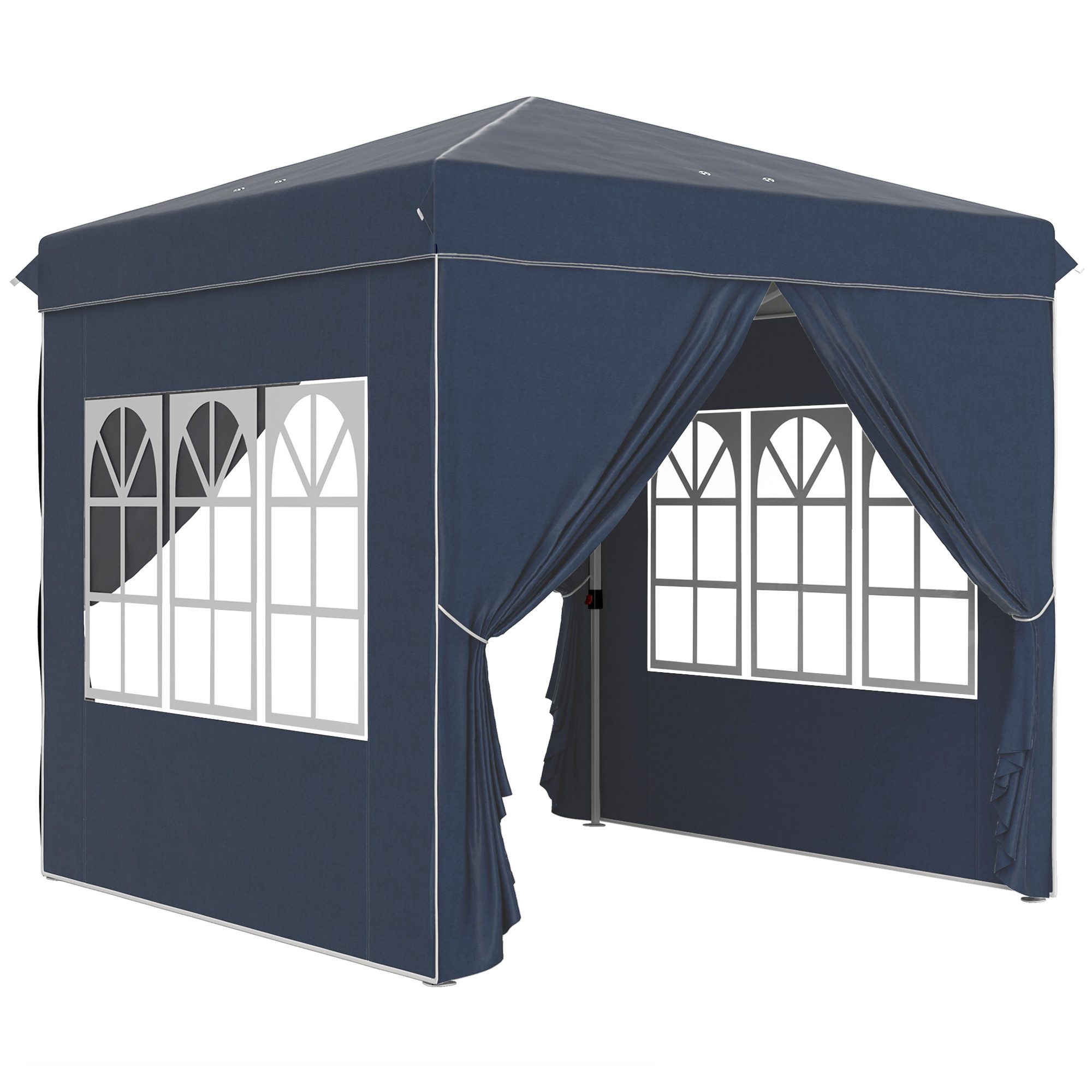 MC Star Pavillon 2,5x2,5m, wasserabweisend Stabil günstig online kaufen