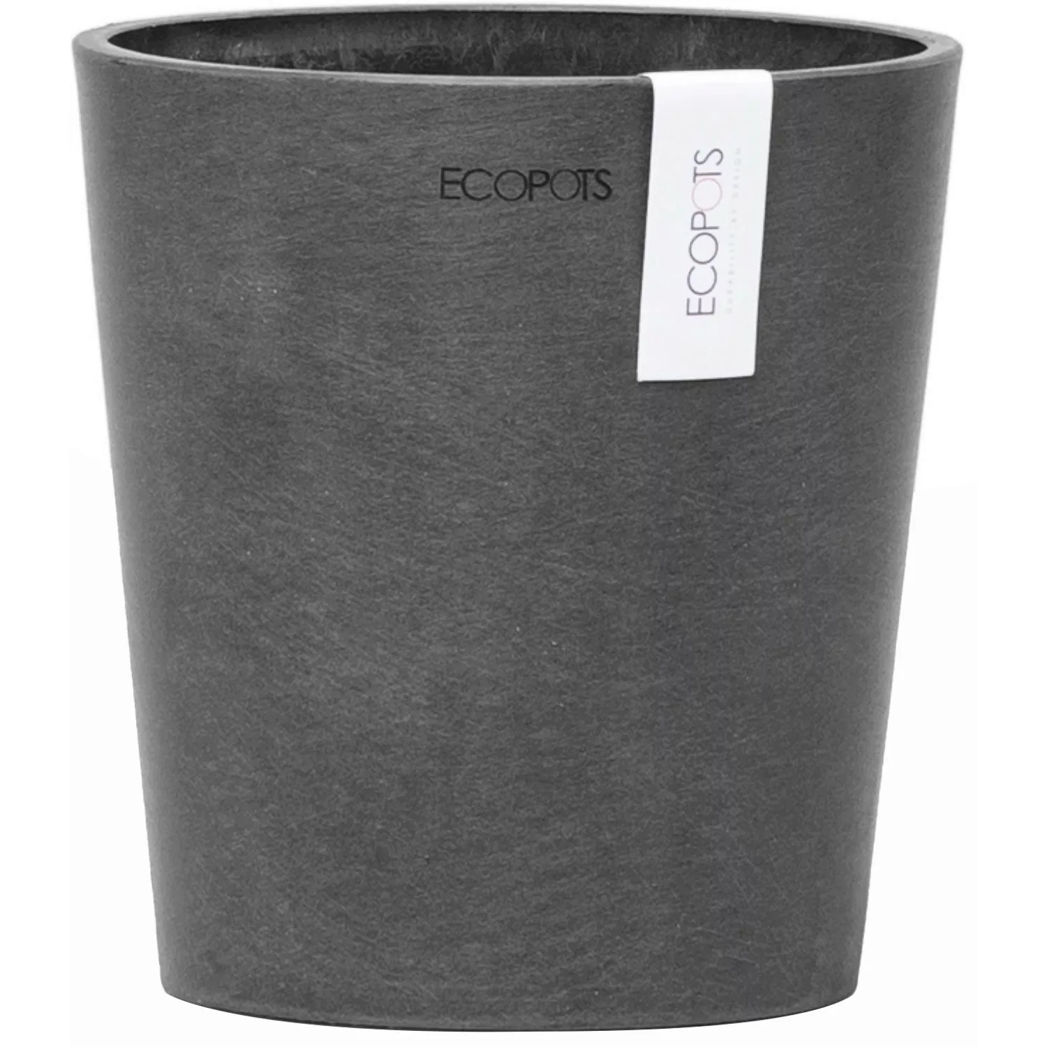 Ecopots Orchideentopf Morinda Dunkelgrau 14 cm günstig online kaufen