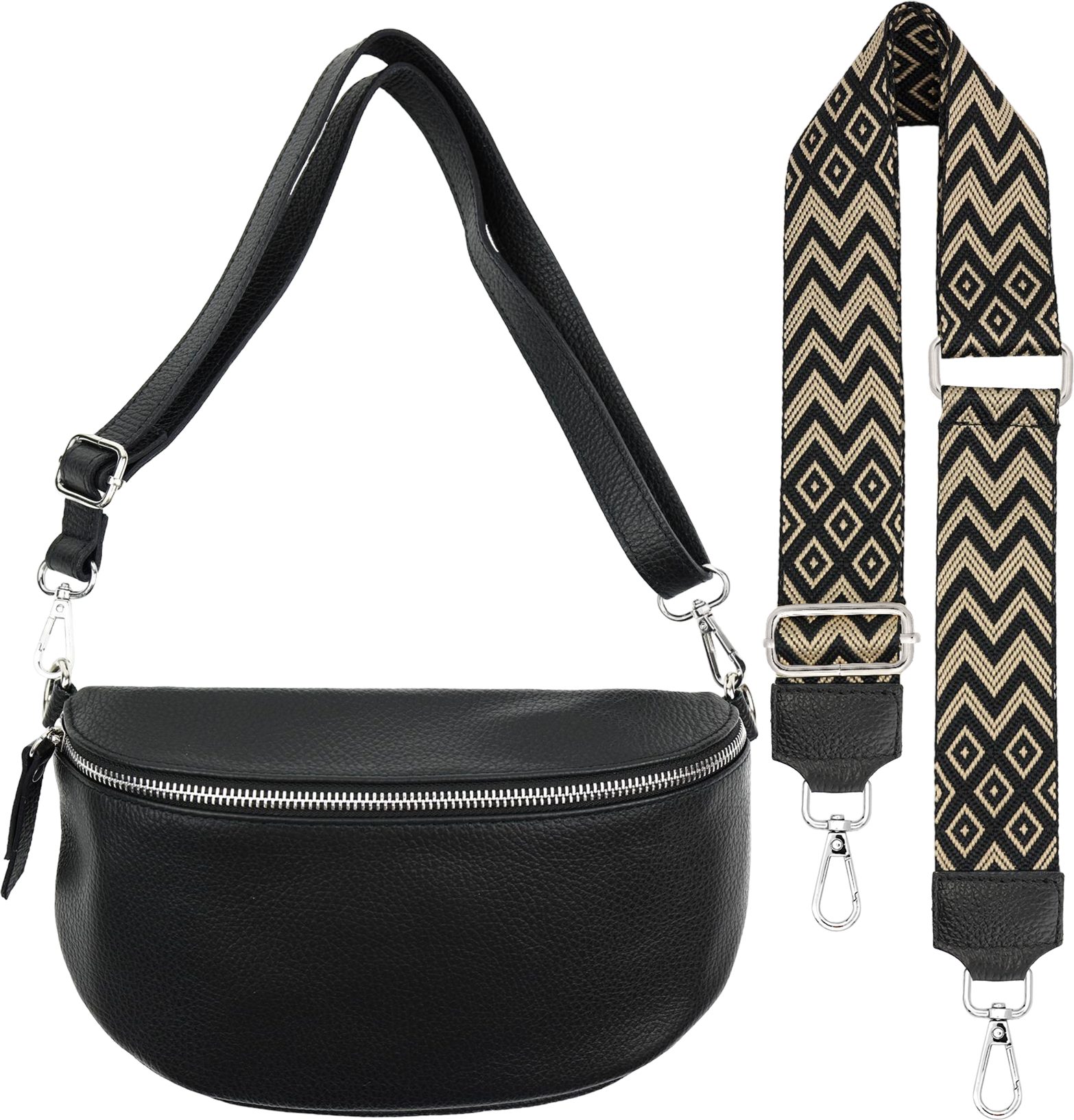 SEVA Gürteltasche Bauchtasche Damen Echtleder, Gürteltasche günstig online kaufen