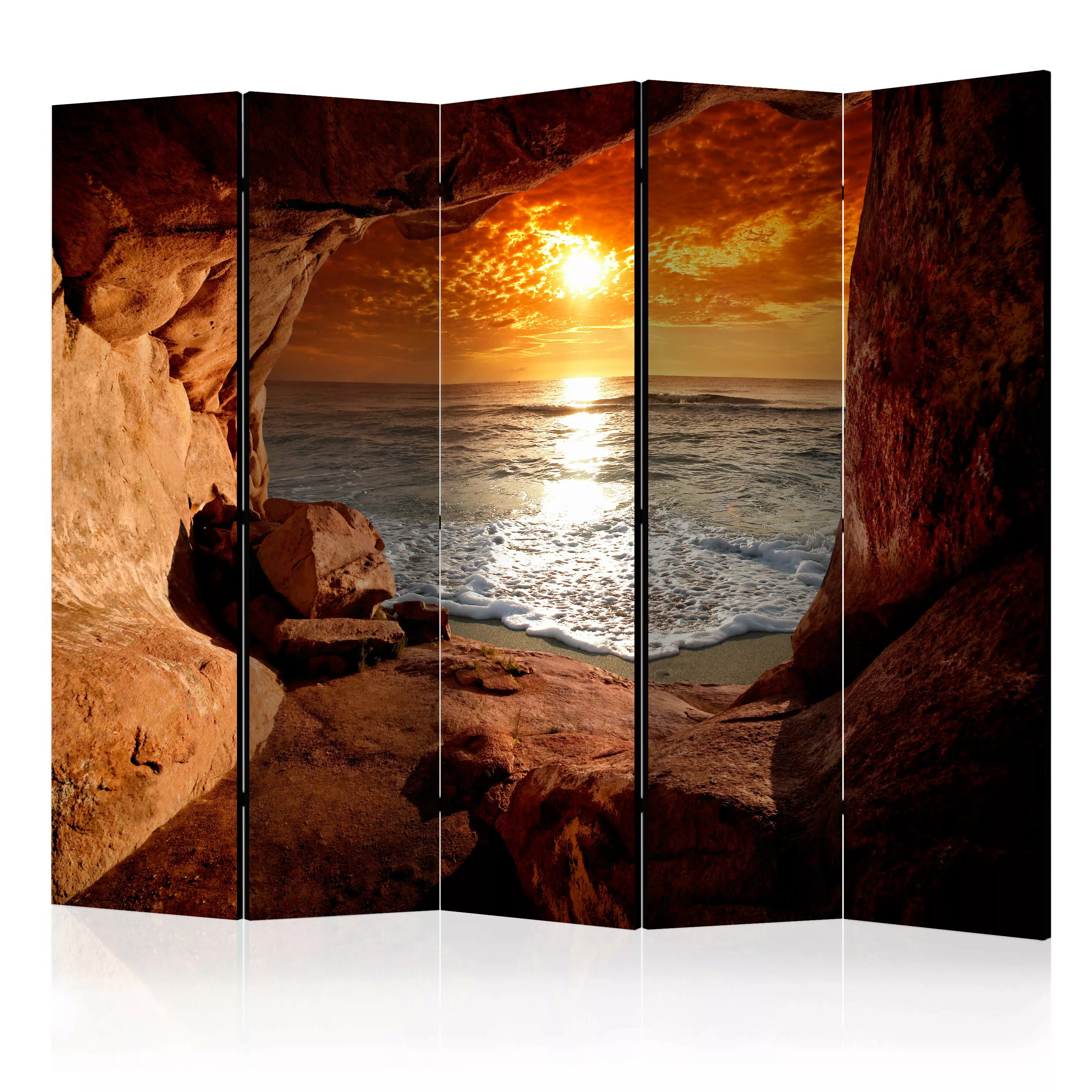 5-teiliges Paravent - Exit From The Cave Ii [room Dividers] günstig online kaufen