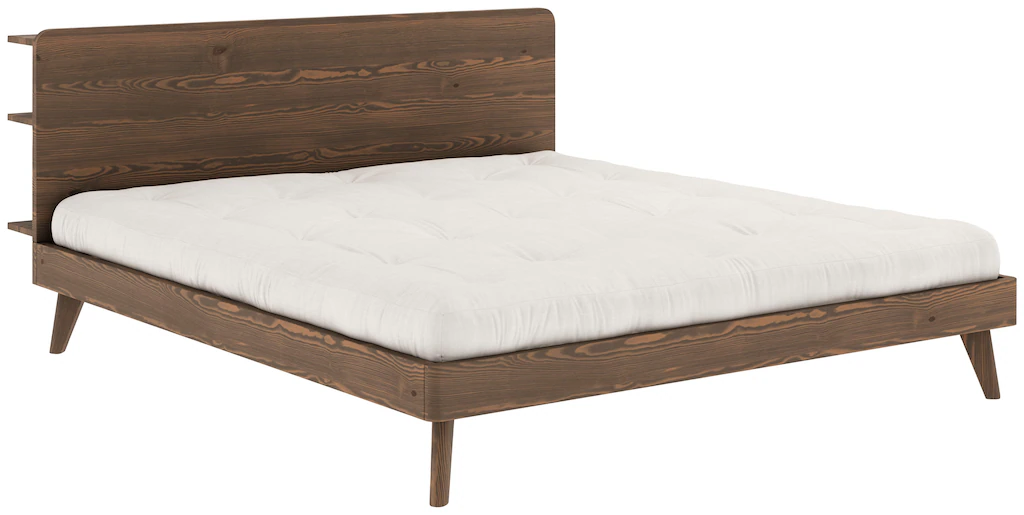 Karup Design Bettgestell "RETREAT BED", aus Kiefer massiv mit Lattenrost, K günstig online kaufen