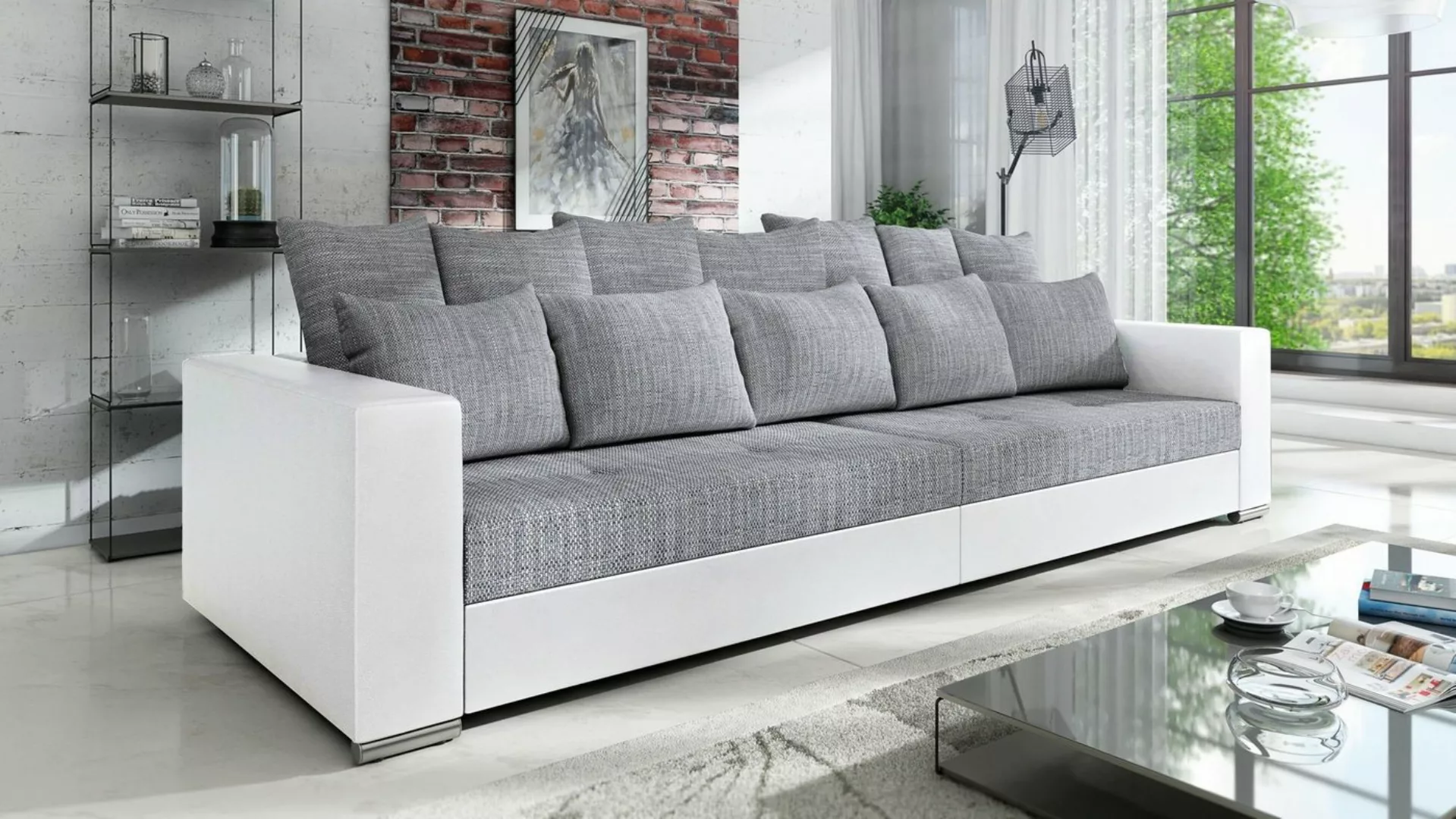 Küchen-Preisbombe Sofa Modernes Big Sofa Wohnlandschaft Couch Jumbo XXL 1 - günstig online kaufen