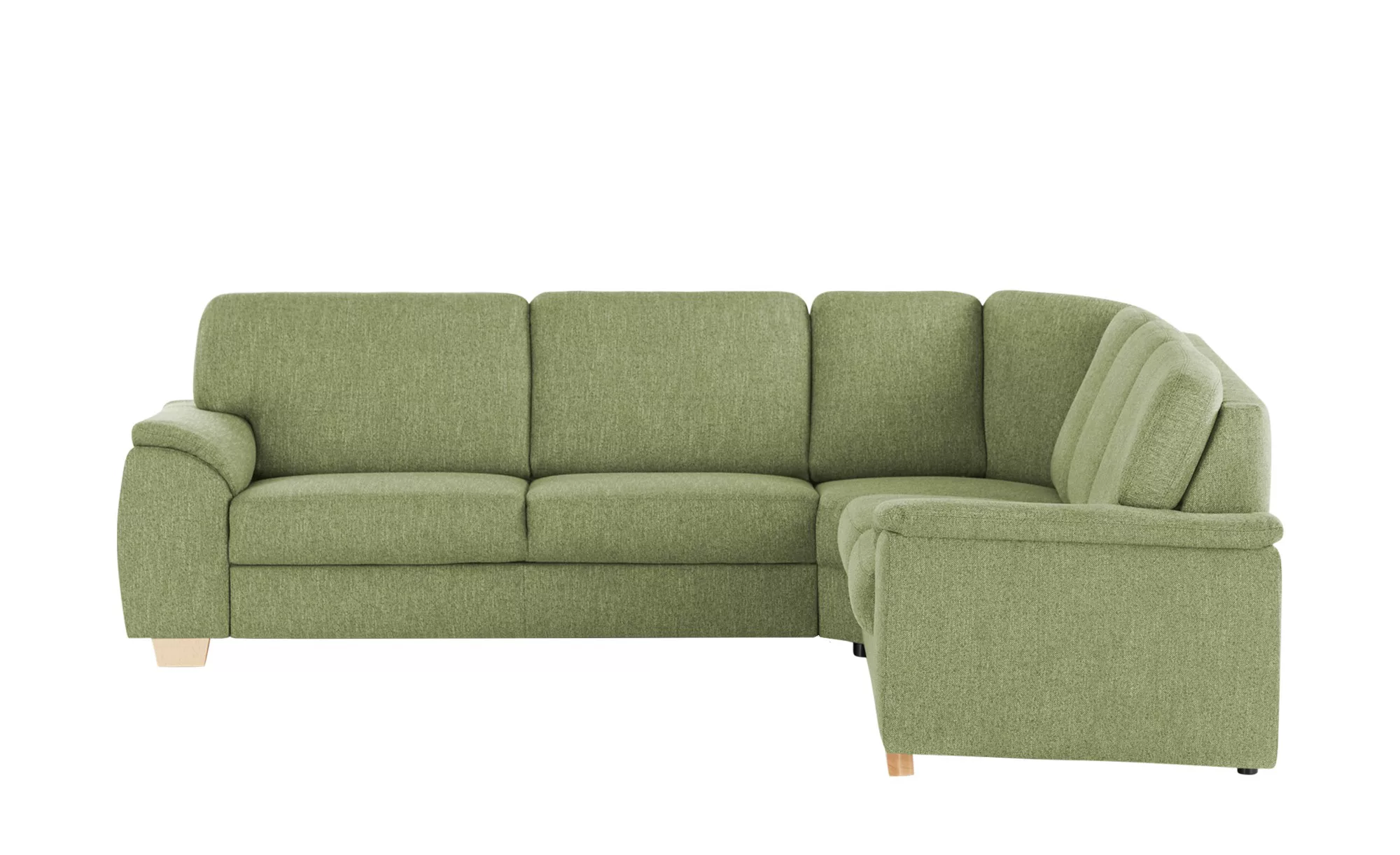 smart Ecksofa  Valencia ¦ grün ¦ Maße (cm): B: 280 H: 90 T: 250.0 Polstermö günstig online kaufen