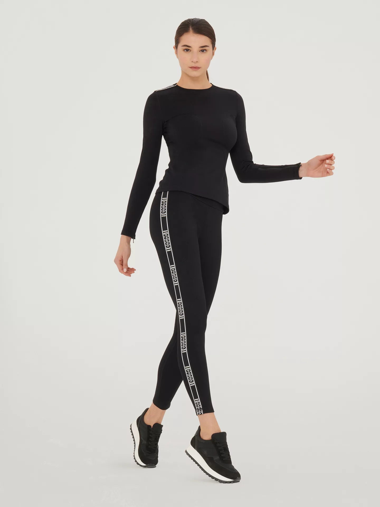 Wolford - Thermal Top Long Sleeves, Frau, black, Größe: M günstig online kaufen