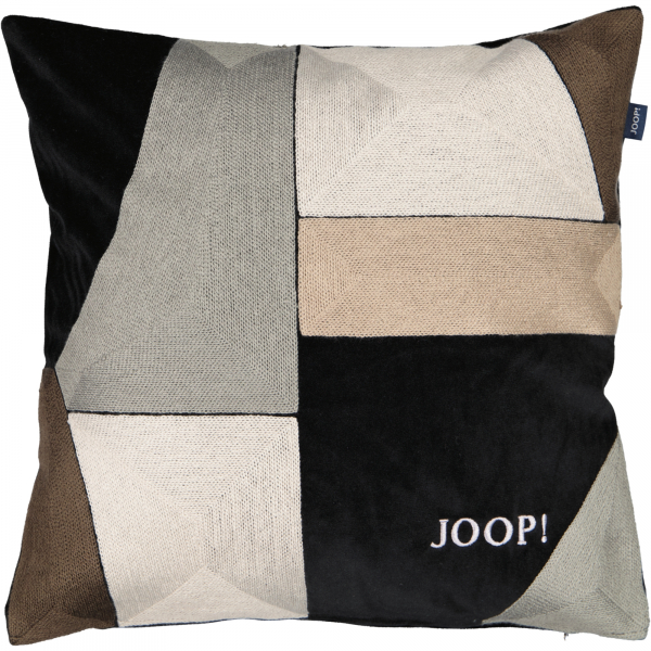 JOOP! Kissenhüllen Graphic - Farbe: Grau - 010 - 40x40 cm günstig online kaufen