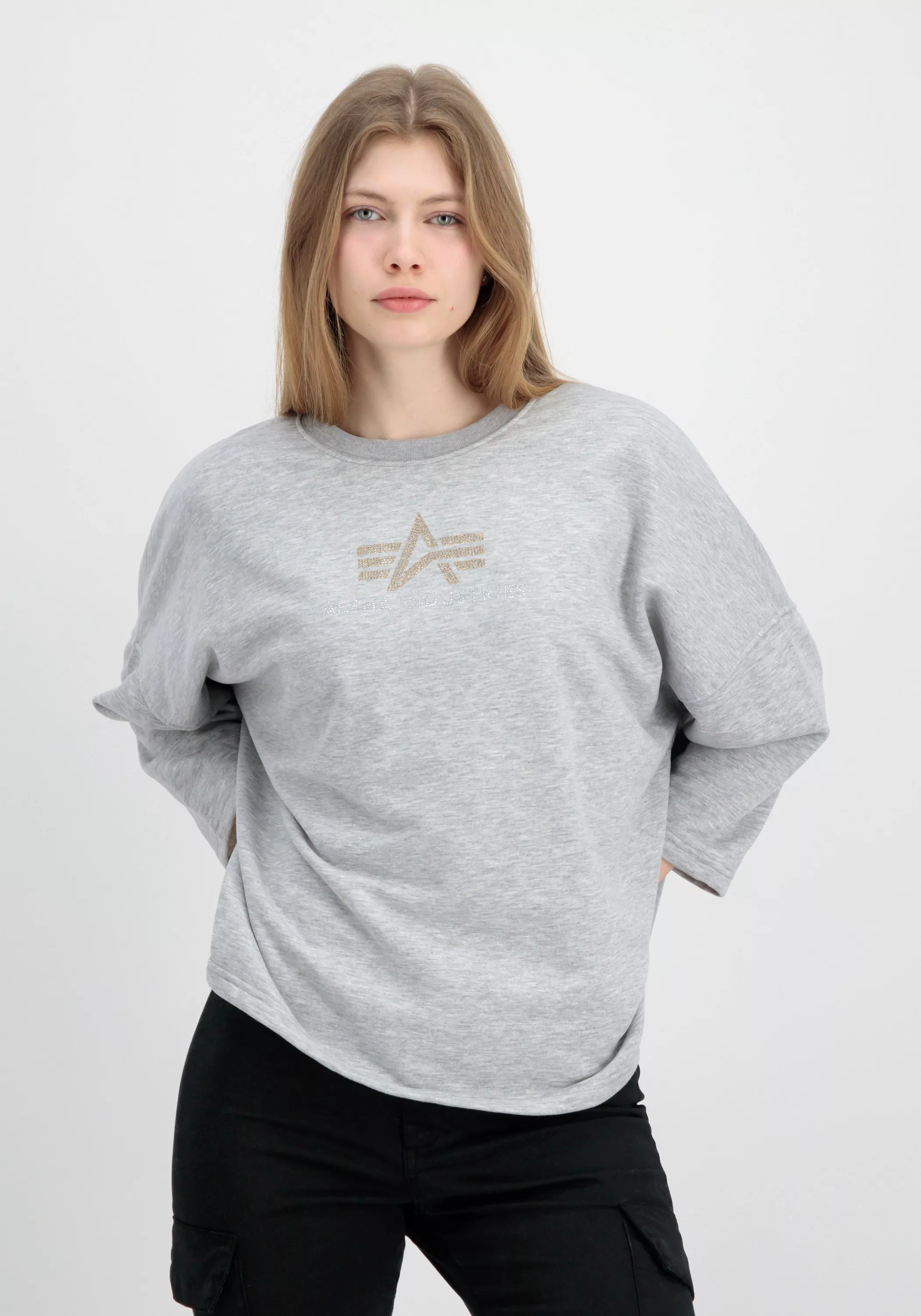 Alpha Industries Sweater Alpha Industries Women - Sweatshirts Crystal OS Sw günstig online kaufen