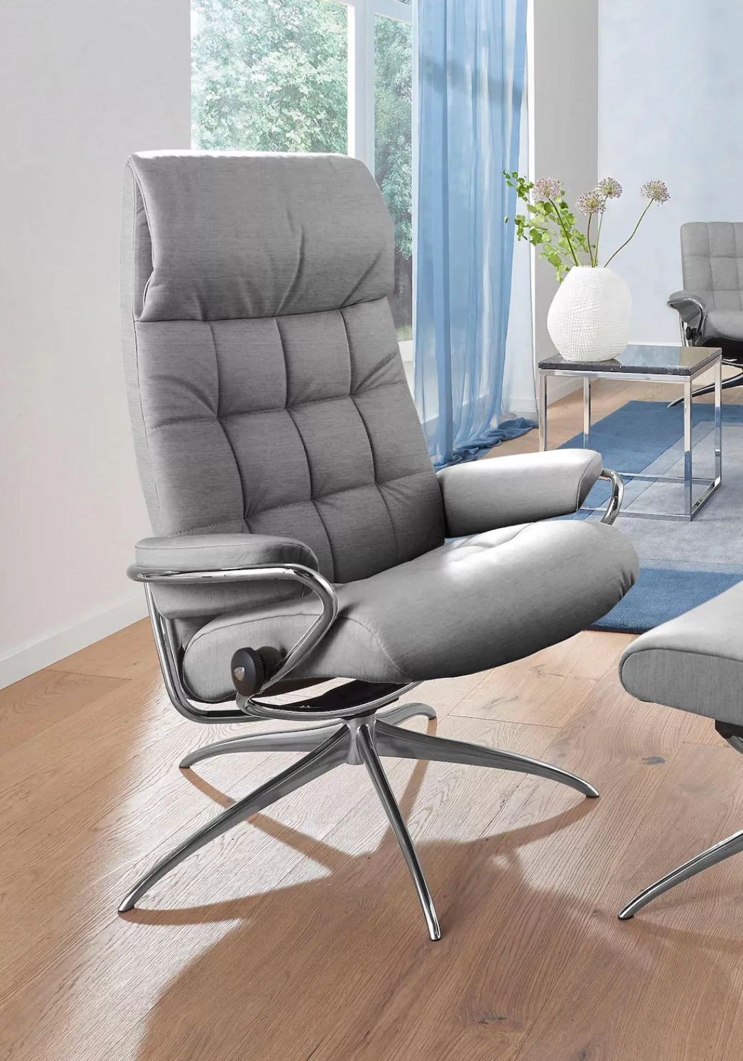 Stressless® Relaxsessel »London«, High Back, mit Star Base, Gestell Chrom günstig online kaufen