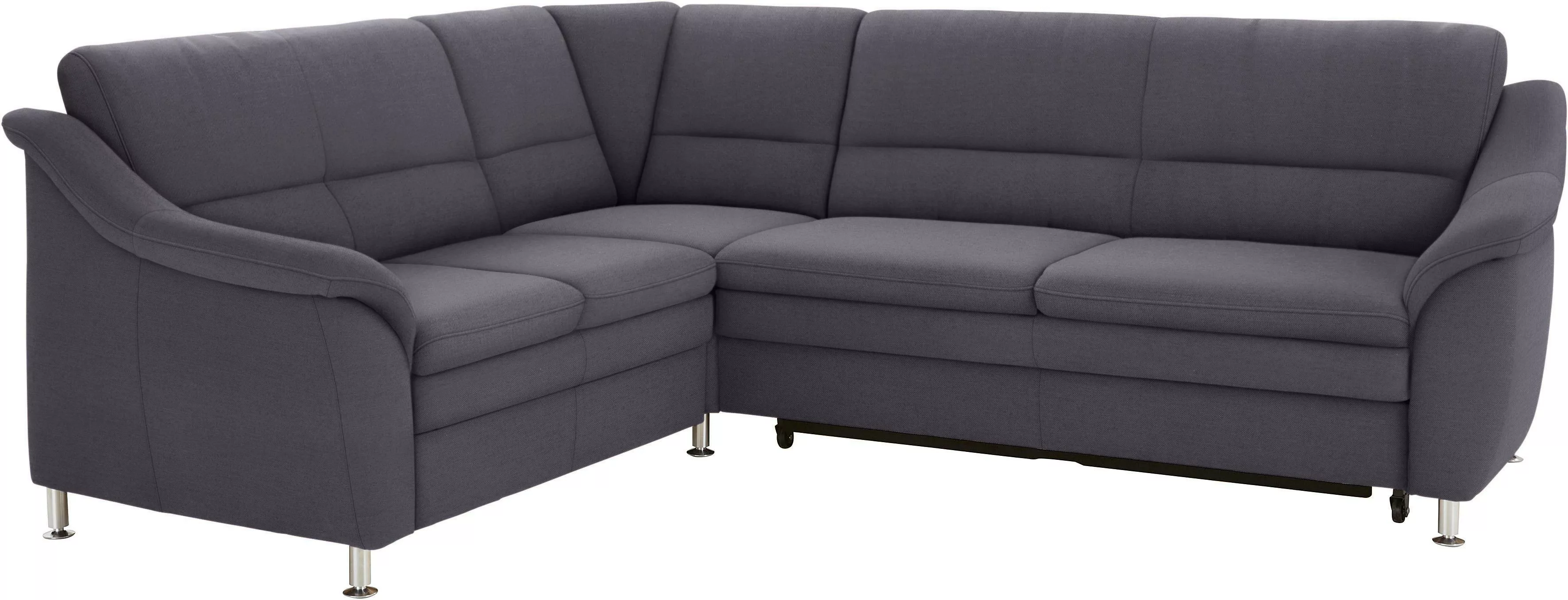 sit&more Ecksofa »Cardoso L-Form«, mit Federkern, wahlweise mit Bettfunktio günstig online kaufen