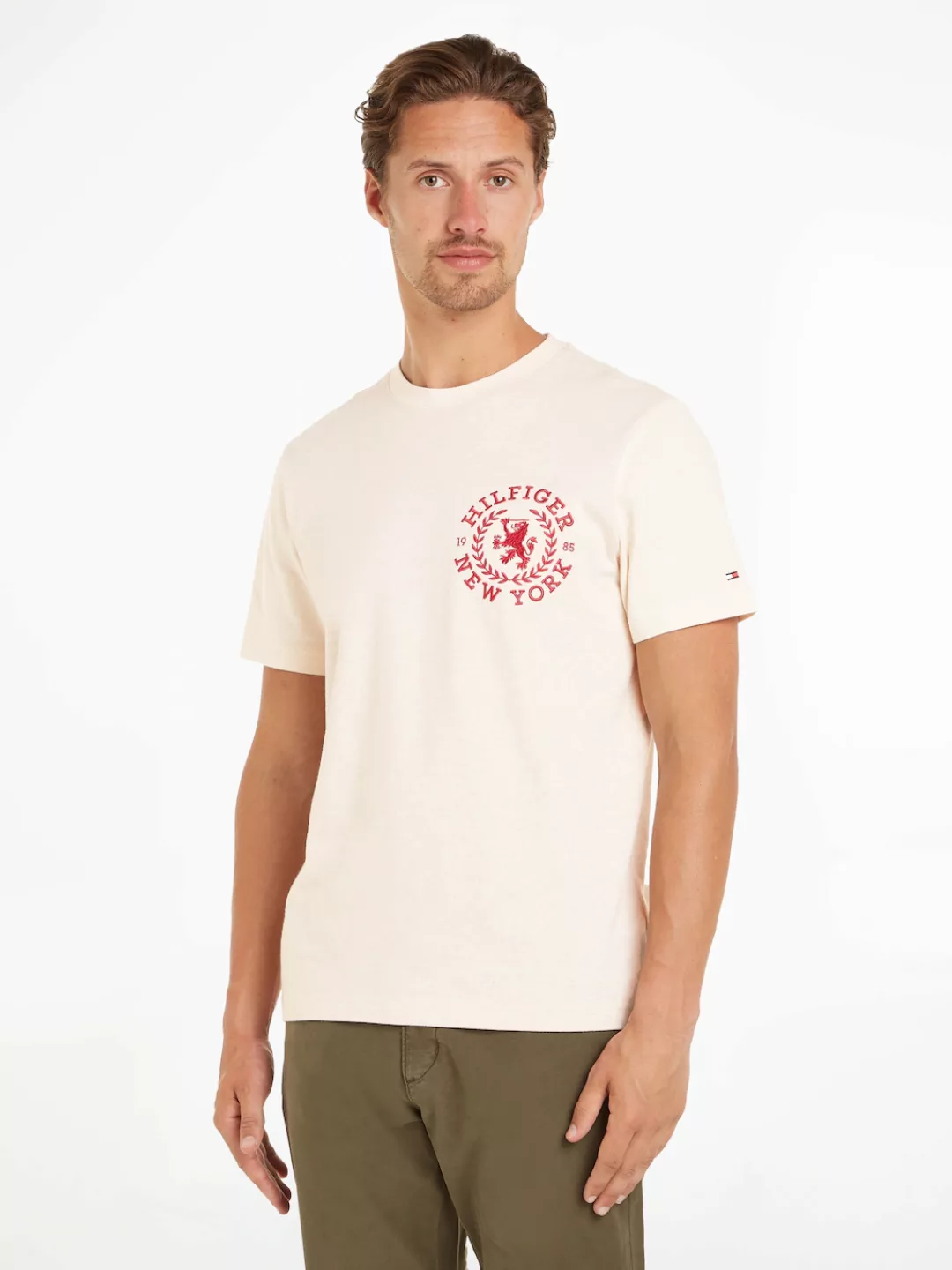 Tommy Hilfiger Kurzarmshirt "ICON CREST TEE" günstig online kaufen