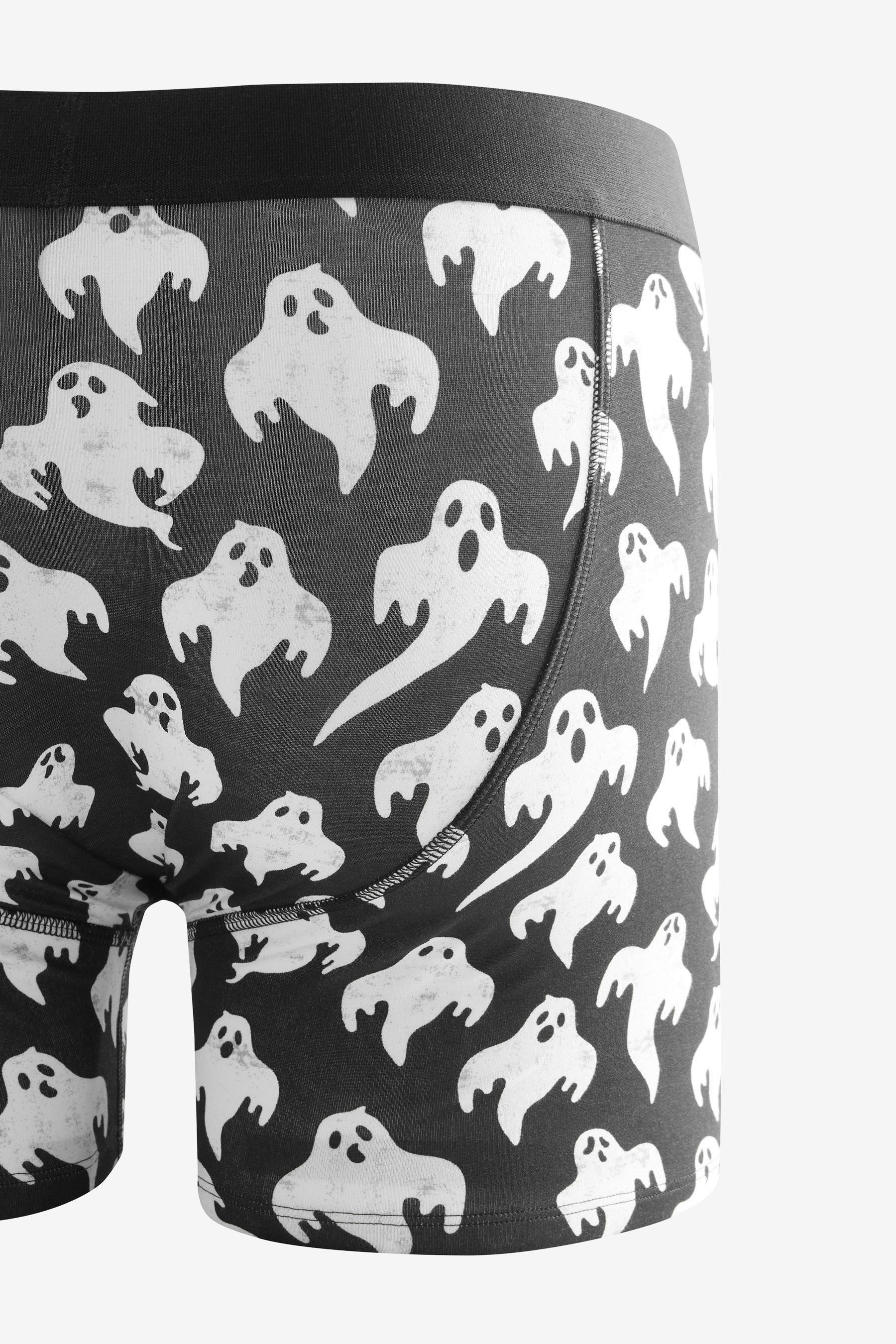 Next Boxershorts Single Unterhose mit Halloween-Muster günstig online kaufen
