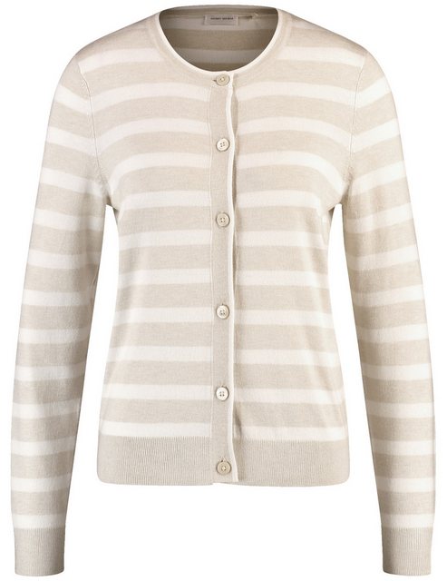 GERRY WEBER Cardigan Geringelter Cardigan aus nachhaltigem Material günstig online kaufen